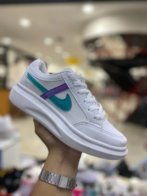 Tênis Skynni "Lançamento" Branco x Verde
