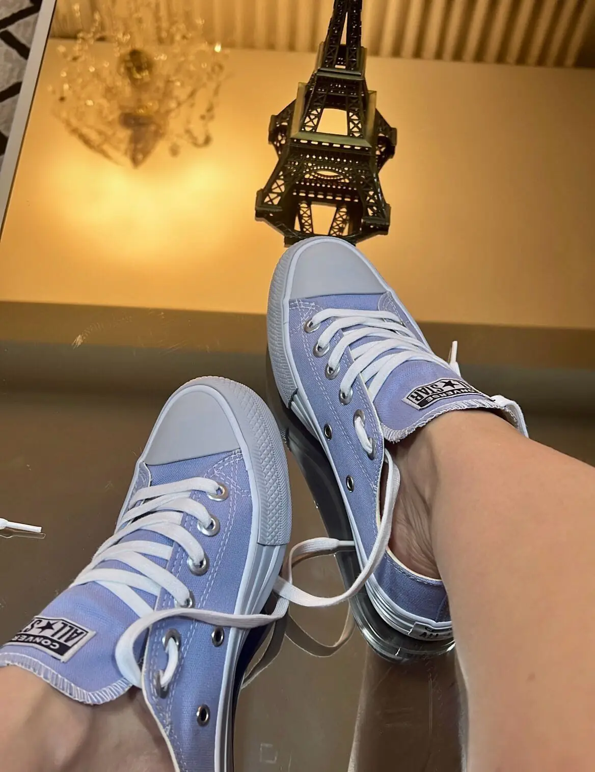 Tênis Converse Couro Jeans